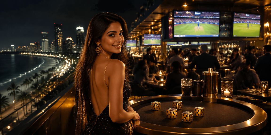 Night cricket betting scene in Bangalore MG Road